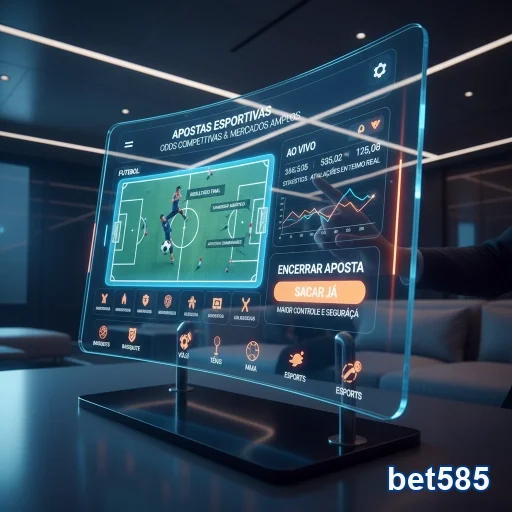 Ilustração de Experimente o aplicativo cassino bet585 com segurança e agilidade