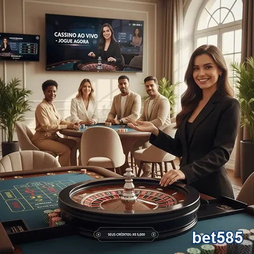 Ilustração de Jogos ao Vivo na bet585