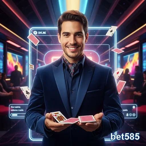 Ilustração de Acesse o link de acesso rápido do bet585 e jogue com confiança