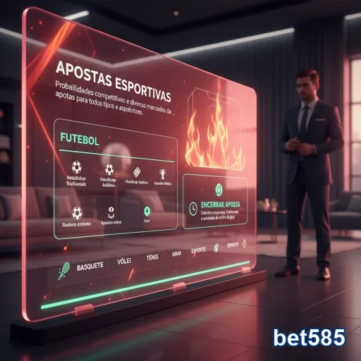 Ilustração de Descubra as Ofertas VIP da bet585 e Saques Rápidos